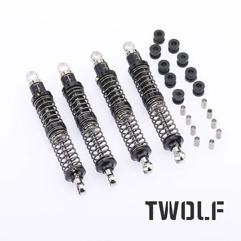 TWOLF 715 M715 Metal Shock Absorber 95MM 4pcs