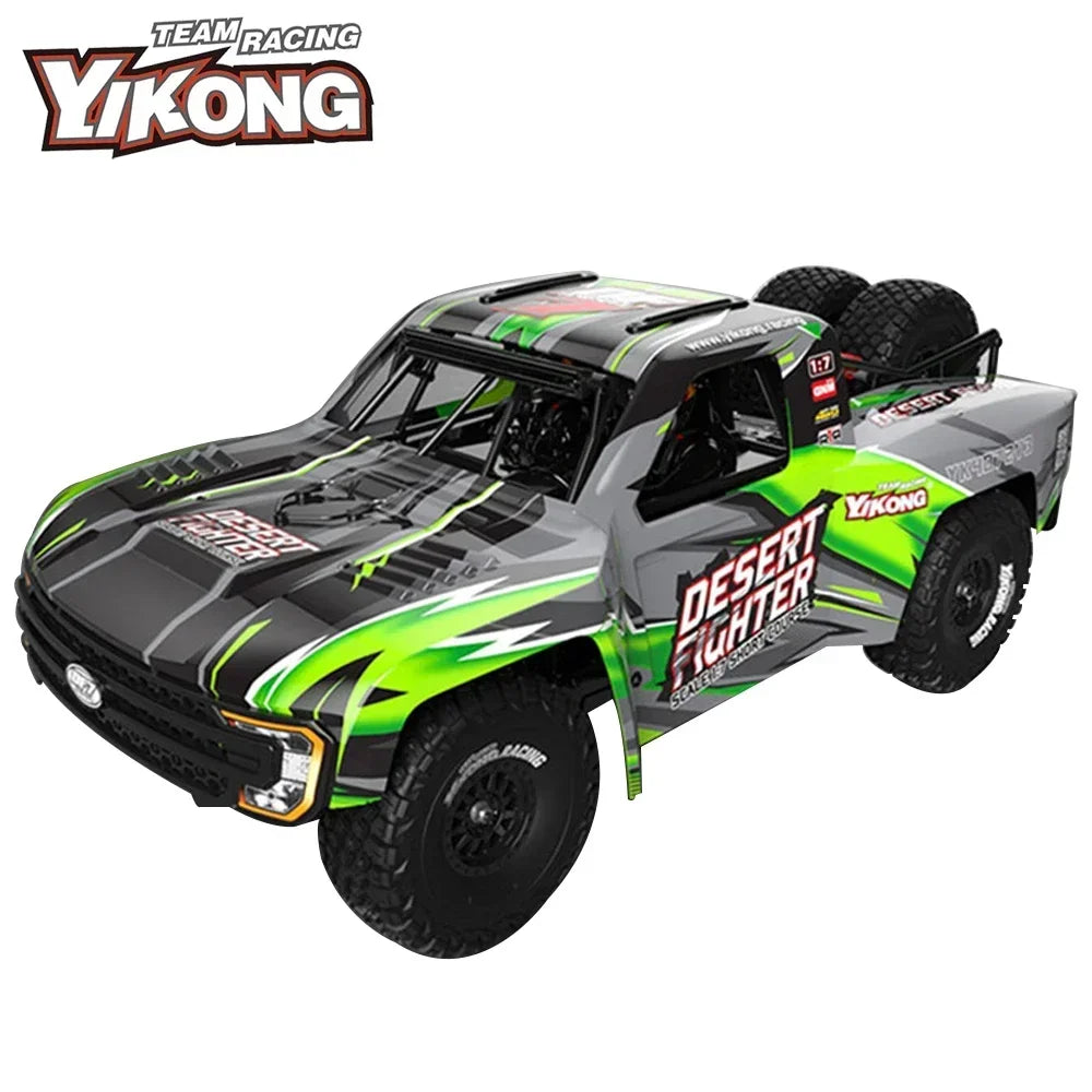 YIKONG 4072 DF7 V3 1/7 Rear Straight Axle Short-haul Truck Desert Short Car Rtr