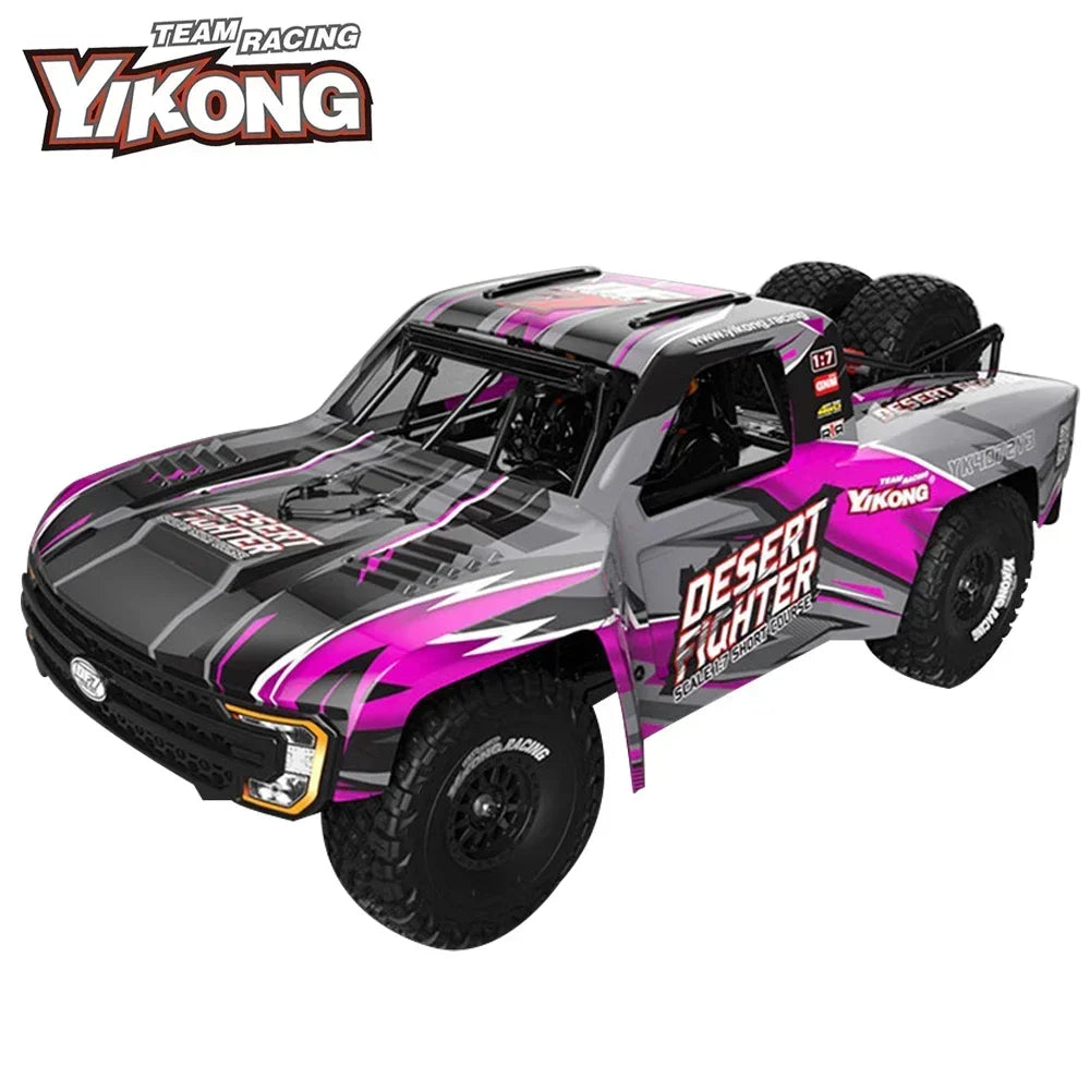 YIKONG 4072 DF7 V3 1/7 Rear Straight Axle Short-haul Truck Desert Short Car Rtr