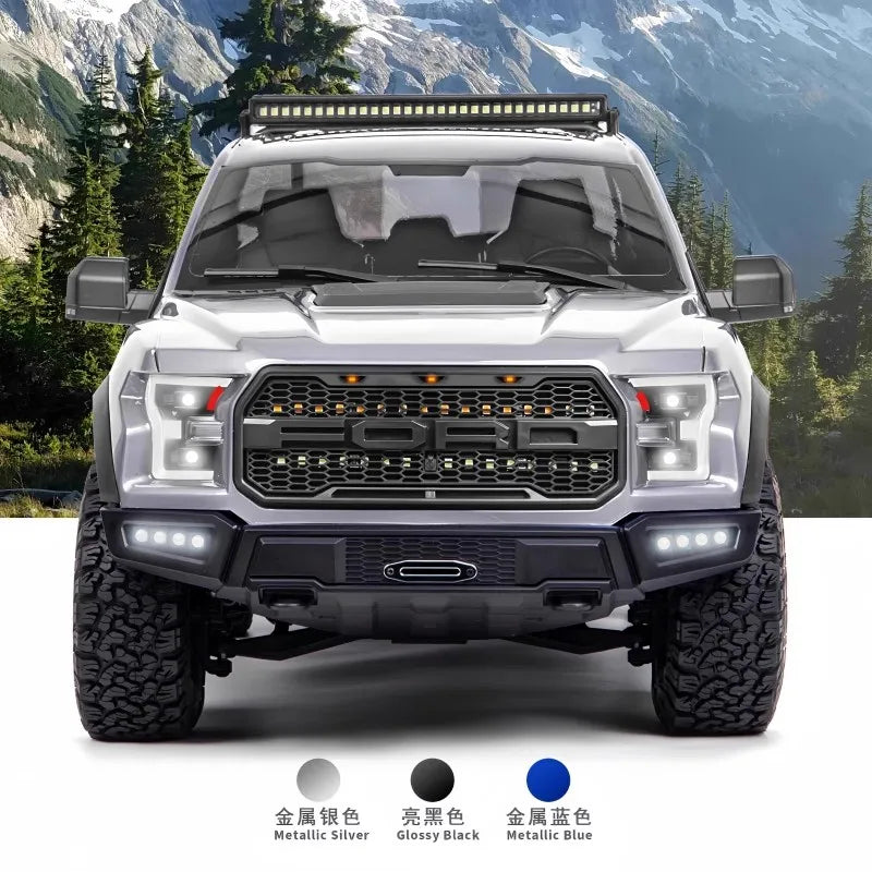TRACTION HOBBY KM F150 1/8 Raptor F150 Pickup BRUSHED Remote Control Car RTR
