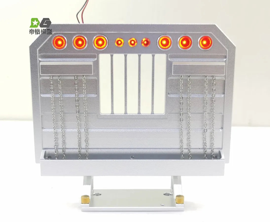 Metal Lighting Equipment Rack for 1/14 Tamiya KING HAULER GRAND HAULER 56301 56344 Rc Tractor