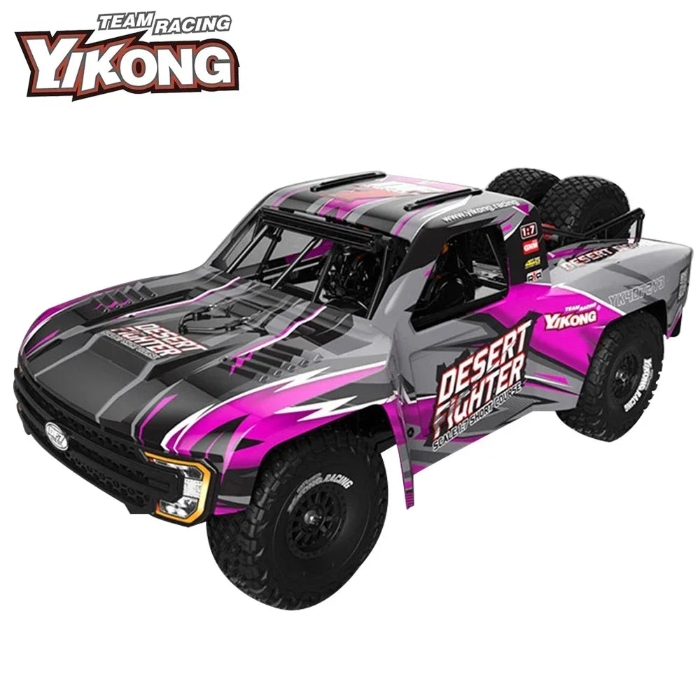 YIKONG 4072 DF7 V3 1/7 Rear Straight Axle Short-haul Truck Desert Short Car Rtr