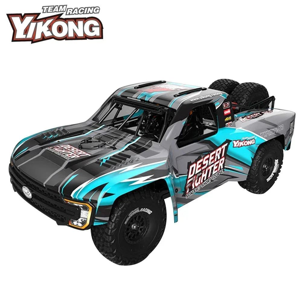 YIKONG 4072 DF7 V3 1/7 Rear Straight Axle Short-haul Truck Desert Short Car Rtr
