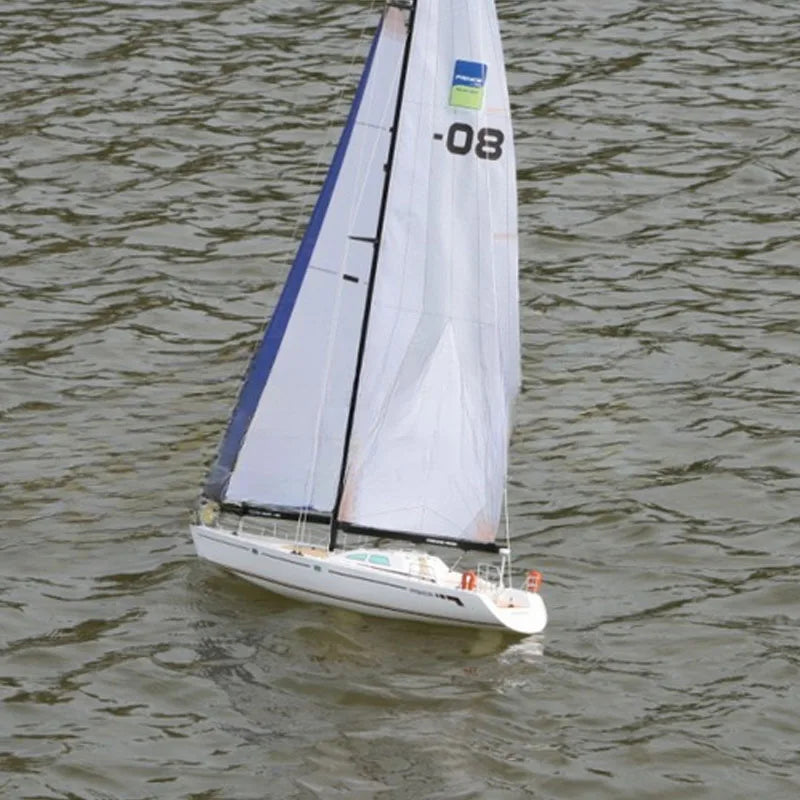 Prince 900 Remote Control Fiberglass Hull Wind Sailboat RTR