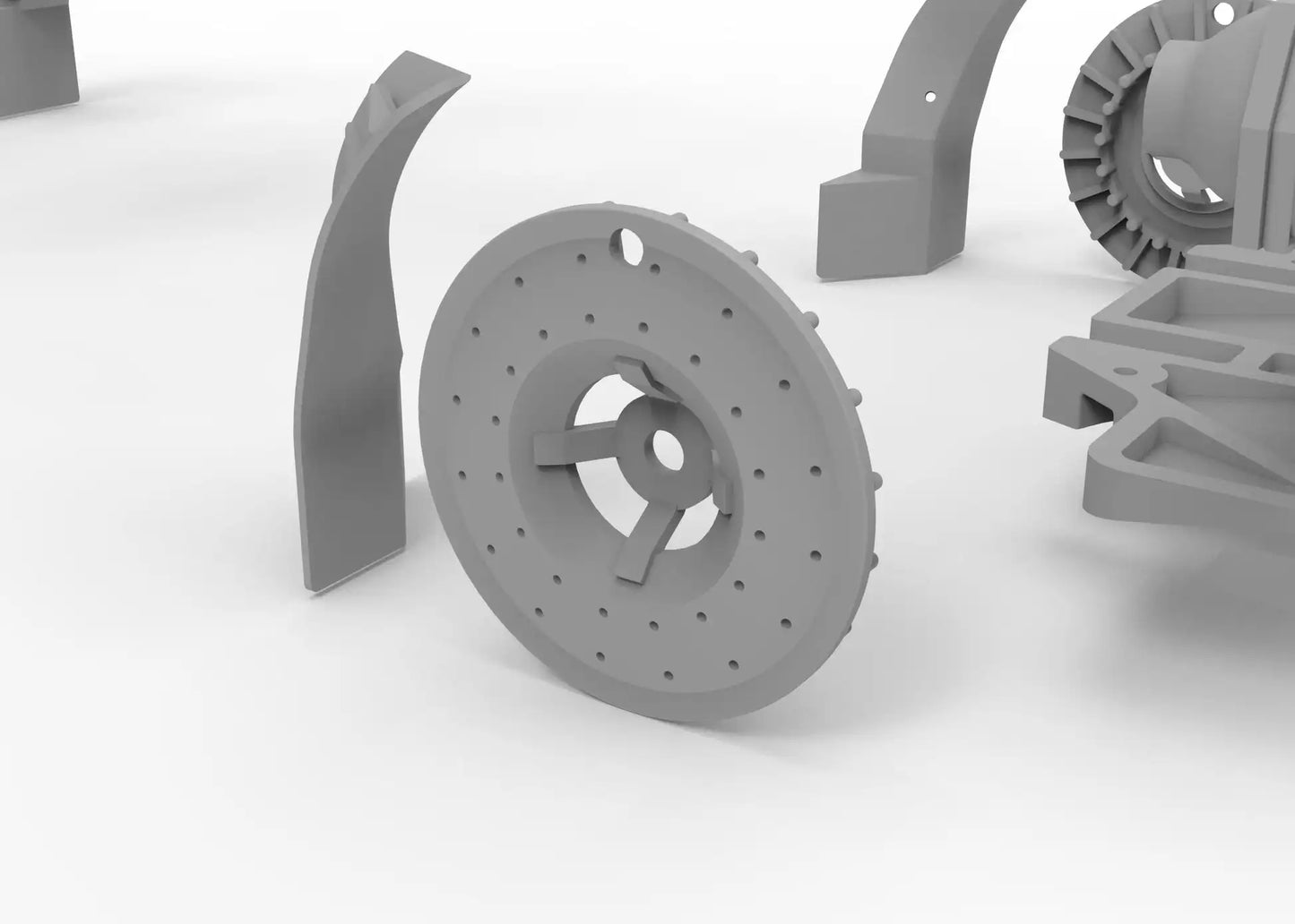 3d Print Op Parts Set for 1/10 Tamiya Lancia Delta Integrale Shell 51401 Xv01 Xv02 Tt01 Tt02 Rc Car