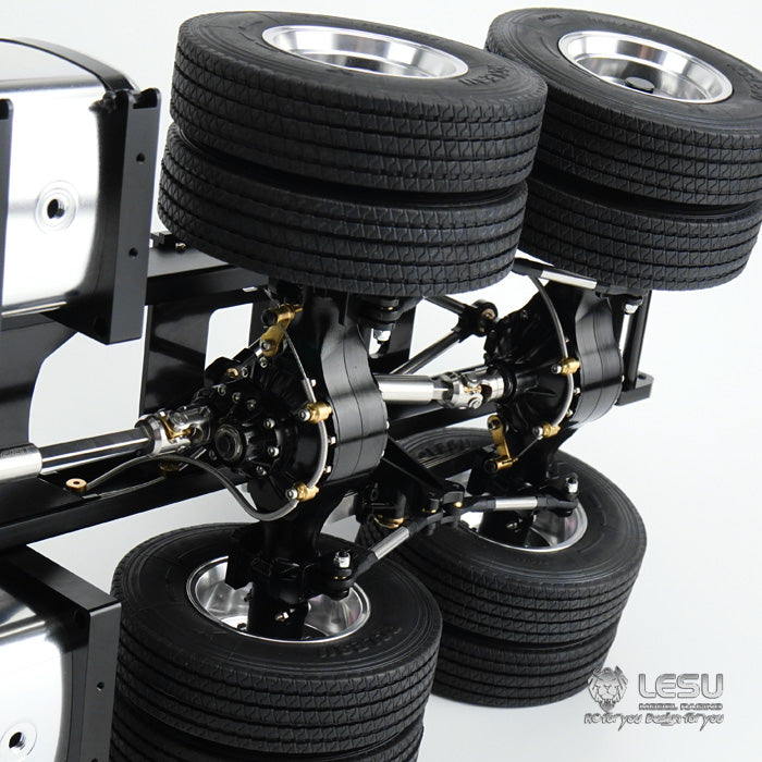 LESU 1/14 RC Tractor 6X6 1851 3363 Metal Chassis Assembly for Tamiya