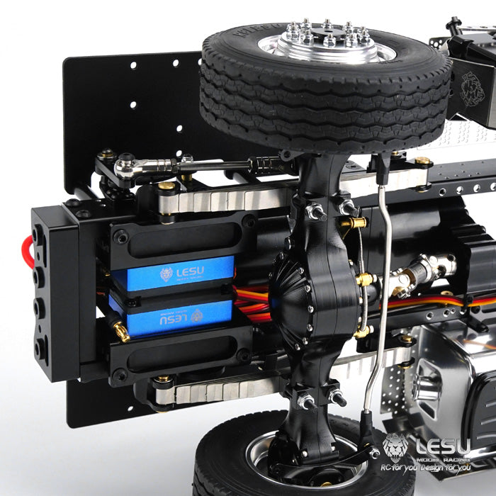 LESU 1/14 RC Tractor 6X6 1851 3363 Metal Chassis Assembly for Tamiya