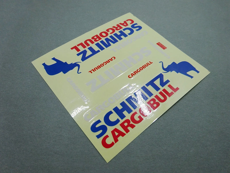 SCHMITZ Bucket Sticker for 1/14 Tamiya Rc Truck