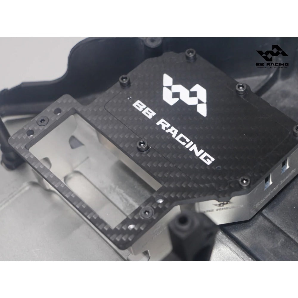 Aluminum Servo Seat Equipment Box for ROVAN 1/5 LT V5 LOSI 5T Rc Car