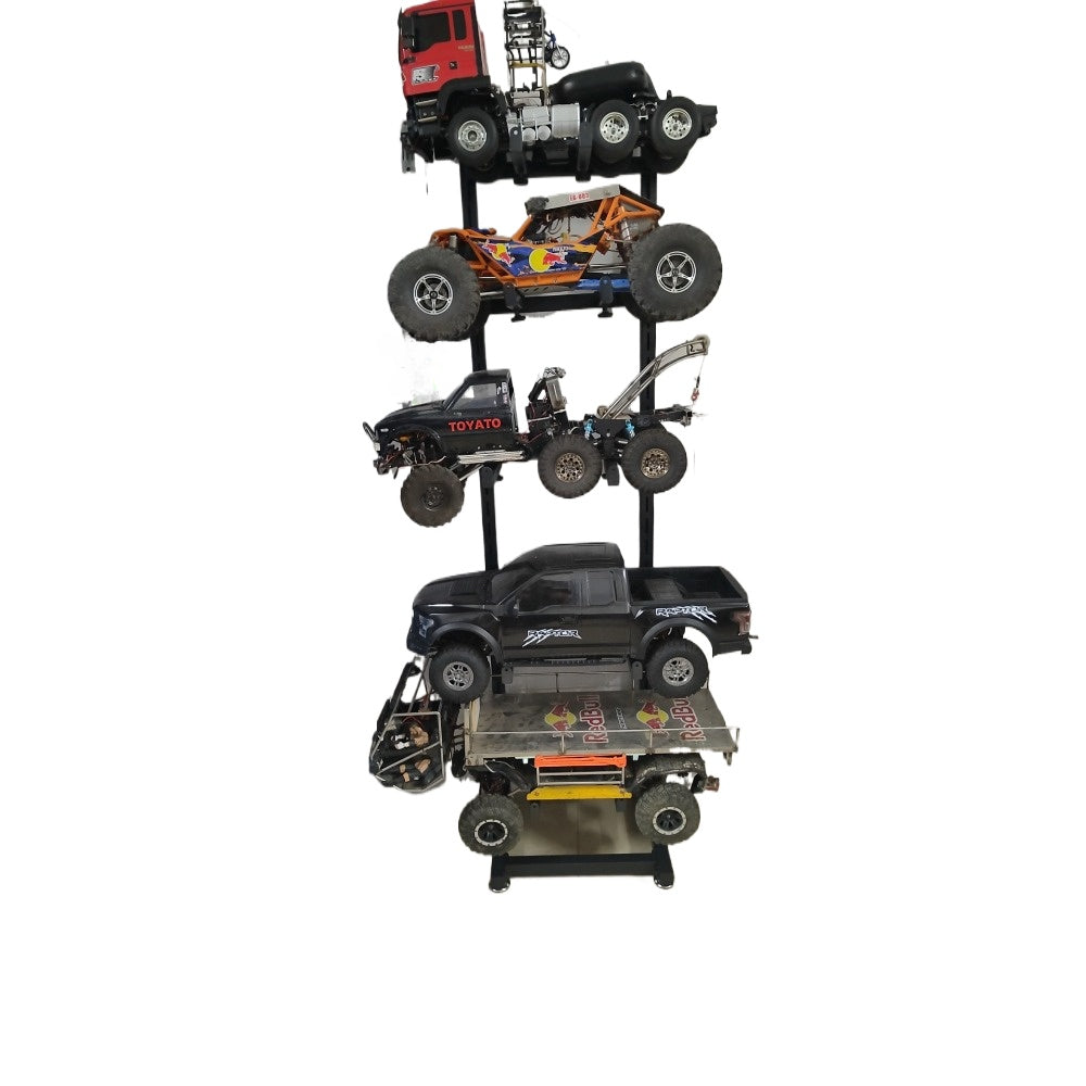 1/10 1/12 remote control car expandable and adjustable metal display bracket
