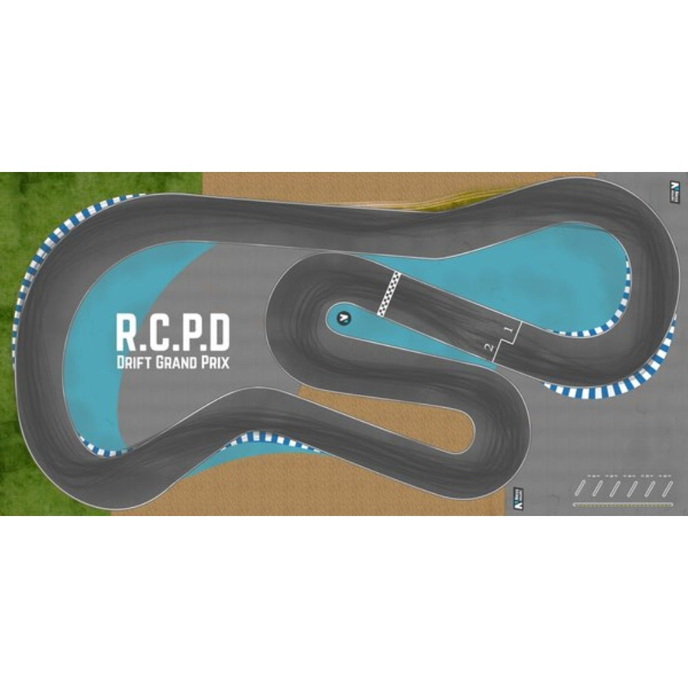 NESS 1/24 1/28 RC DRIFT CAR Pro Track RCPD 3x6M
