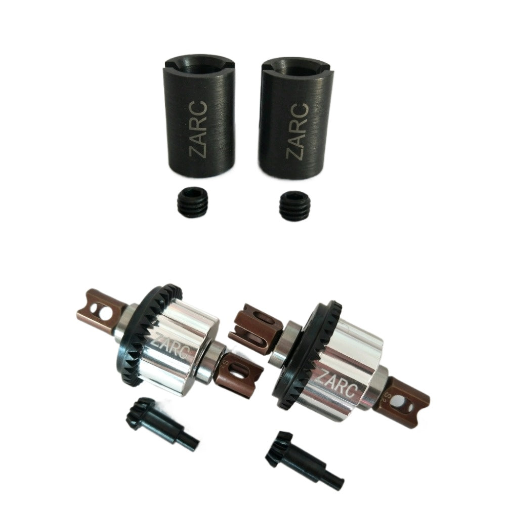 KM Traction Hobby E8087 Front and Rear Differential Assembly with Cup