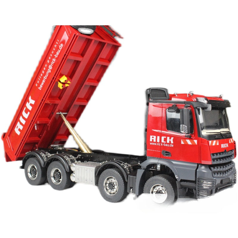 1/14 TAMIYA 8x8 RC hydraulic, dump truck with sound and light module RTR