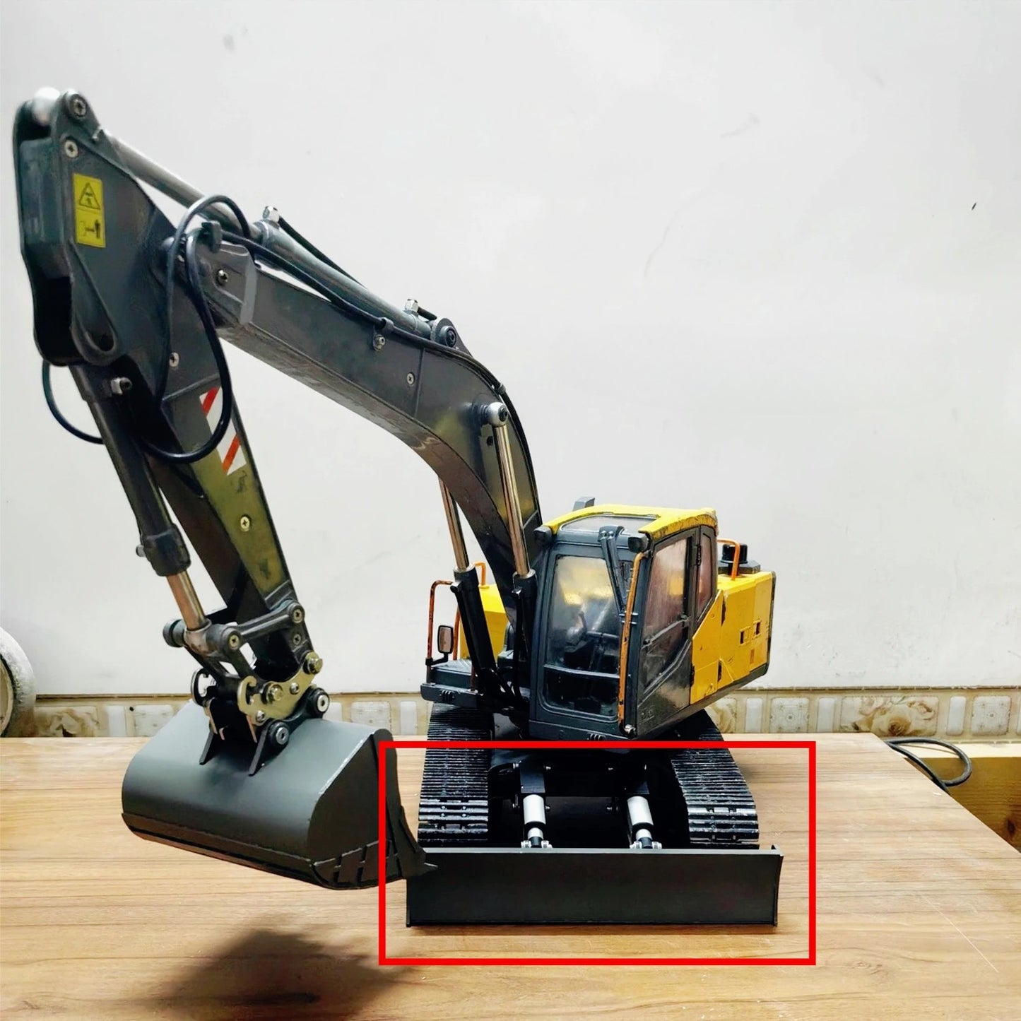 Double E E010 E111 1/14 Rc Excavator OP PART Metal Bucket