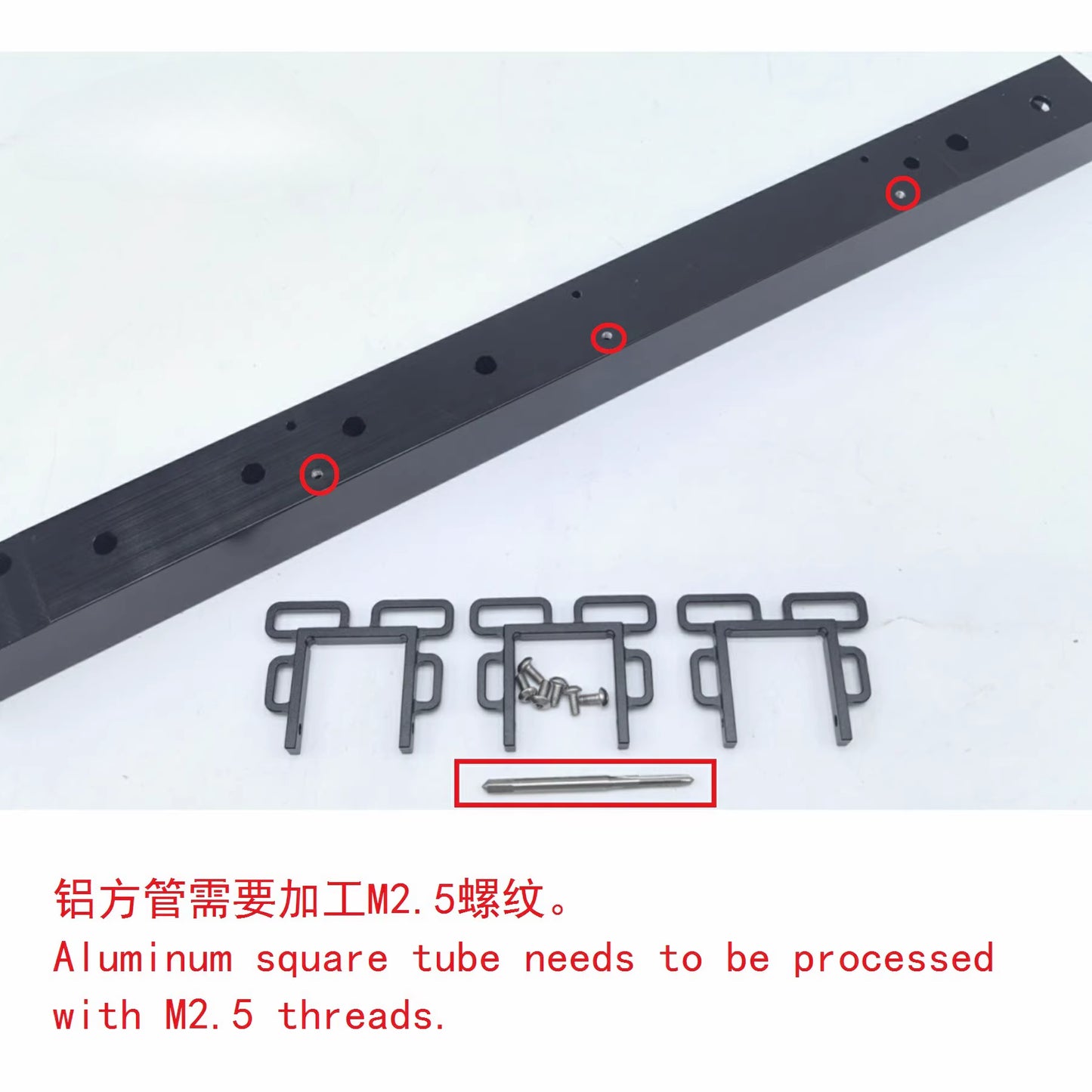 Tamiya 1/14 56362 VOLVO FH16 750 RC Rescue Trailer Metal Buckle