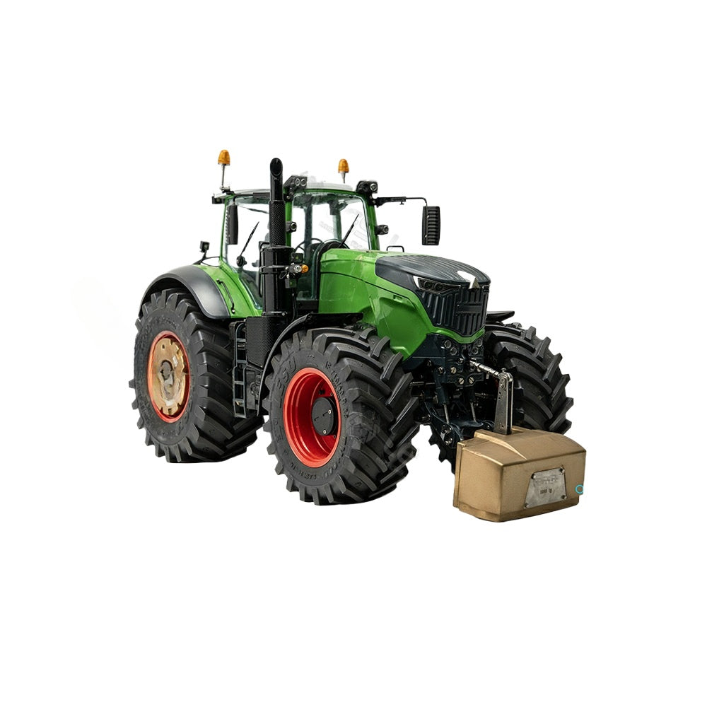 Lesu 1/14 Aoue-1050 rc tractor front and rear brass counterweight AT-C0059-A AT-C0059-B