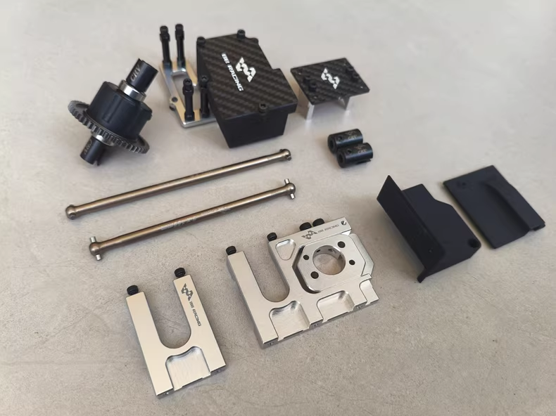 Modified Center Differential Kit Tfor raction Hobby KM WRC C3 Brushless 4WD 1/7 RC Electric Remote Car