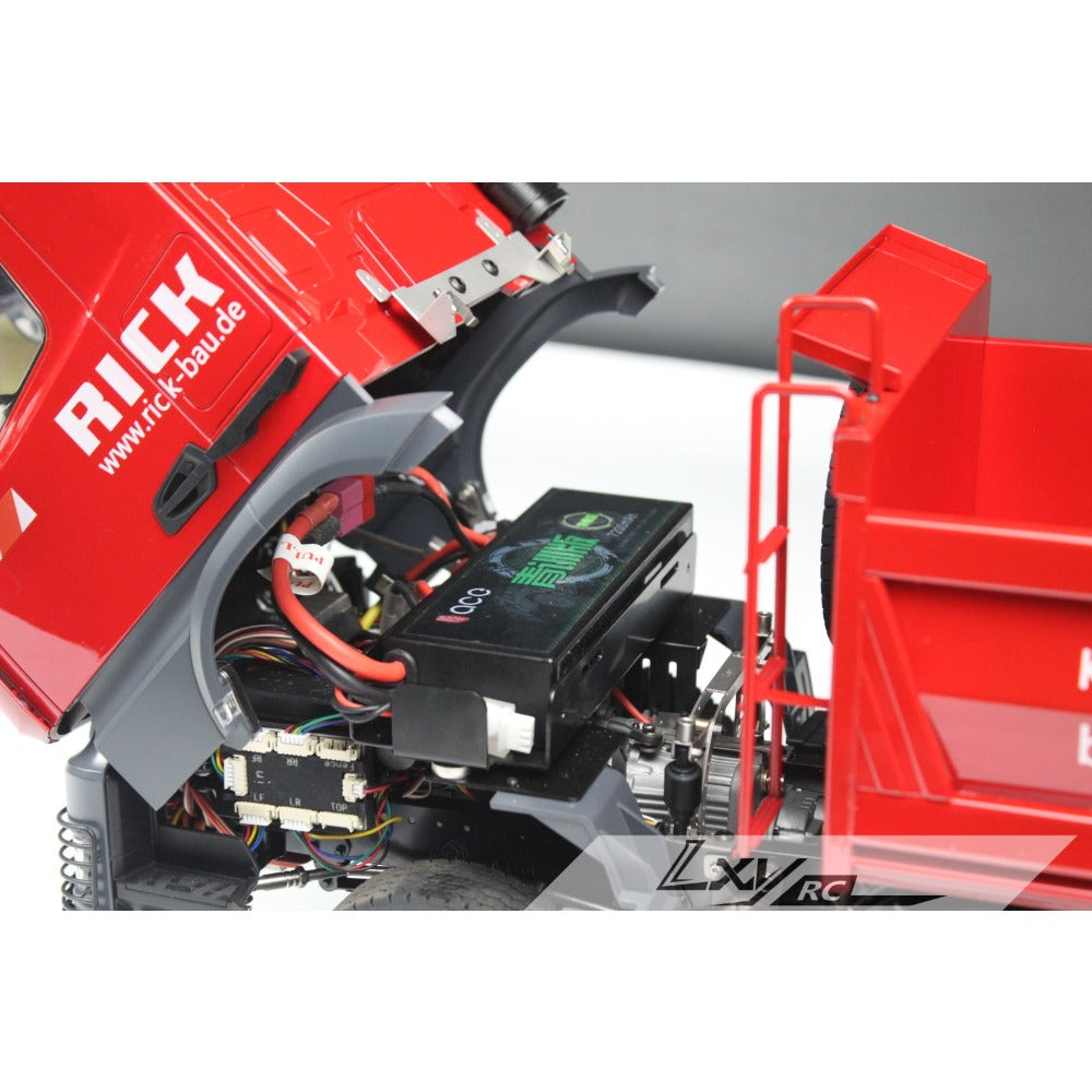 1/14 TAMIYA 8x8 RC hydraulic, dump truck with sound and light module RTR