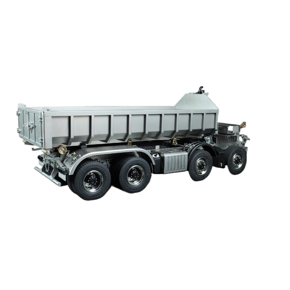 1/14 Tamiya Actros Rc Tractor 8x8 Metal Hydraulic Ro-ro Dump Truck Chassis Assembly