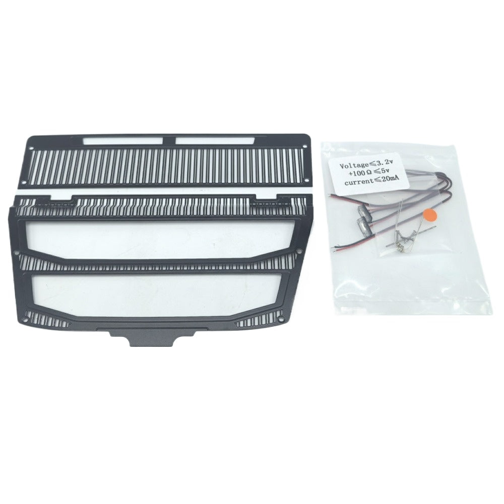 DEGREE Tamiya 1/14 56362 VOLVO RC TRACTOR 56375 56360 Metal Intake Hood with Light