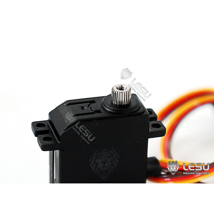 LESU 1/14 Rc Tractor Gearbox Shift Hydraulic Directional Valve 12G/3.3KG 12g Digital Servo