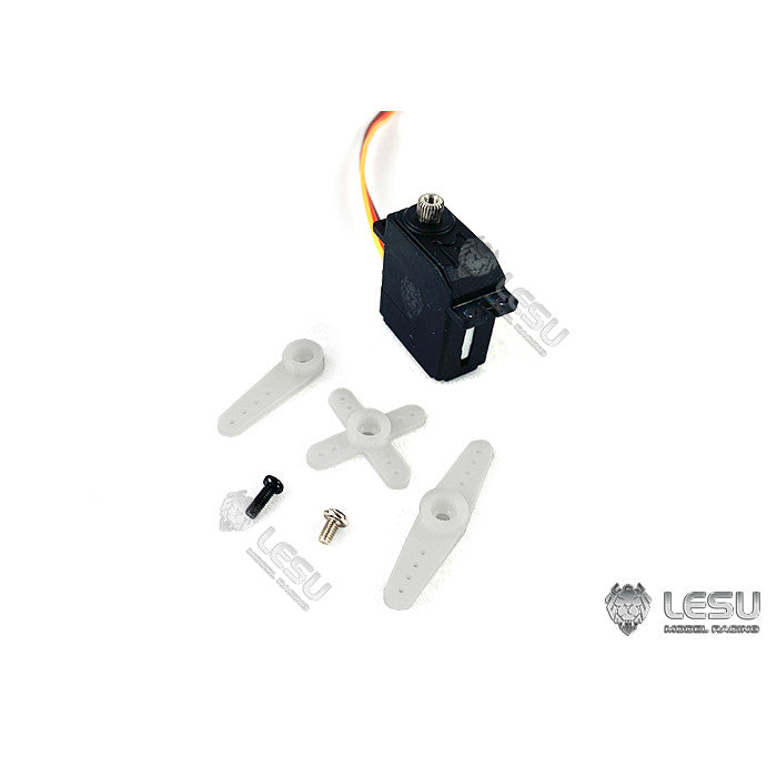 LESU 1/14 Rc Tractor Gearbox Shift Hydraulic Directional Valve 12G/3.3KG 12g Digital Servo