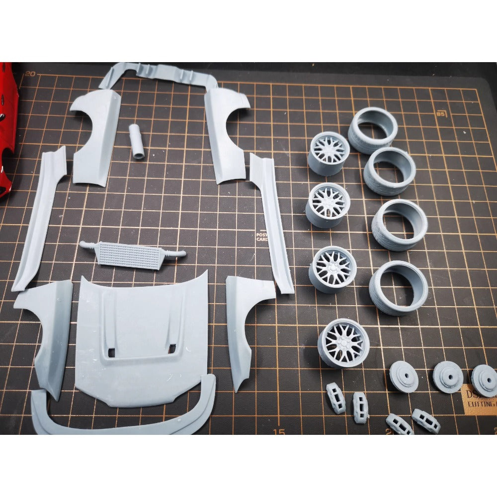 1/24 R32 PISTONZERO Resin SHELL Modification for Tamiya