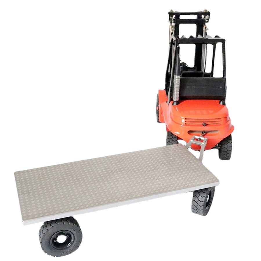 Metal Four-wheeled Trailer for 1/14 Tamiya RC Tractor
