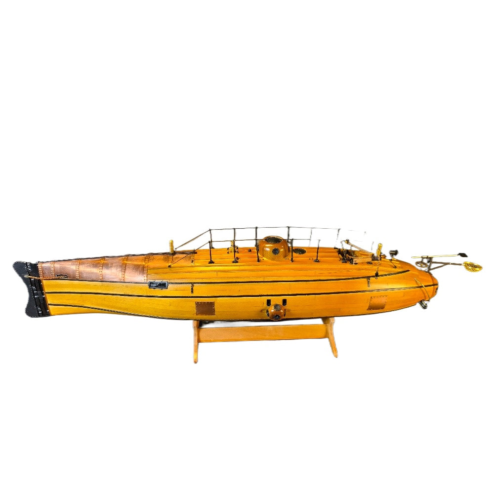 1/28 ICTINEO Generation 2 Submarine Wooden Mmodel Building Kit