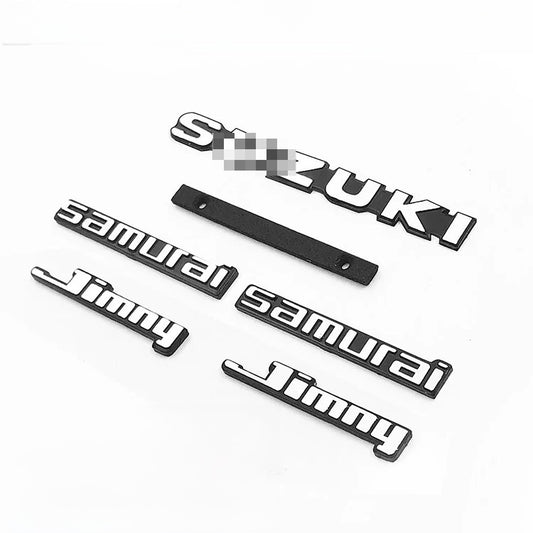 Capo SIXER 1/6 Samurai Jimney Rc Car METAL LOGO SET