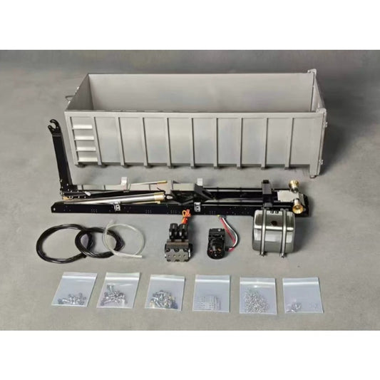 1/14 Tamiya Rc Tractor Full Metal Hydraulic Roll-on and Roll-off Truck Modification Kit