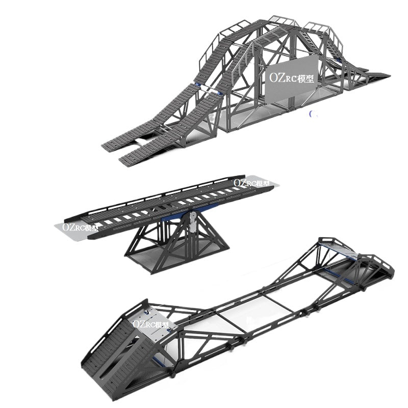 Capo CUB Caporacing 1/18 Metal Climbing Site Three-piece Set