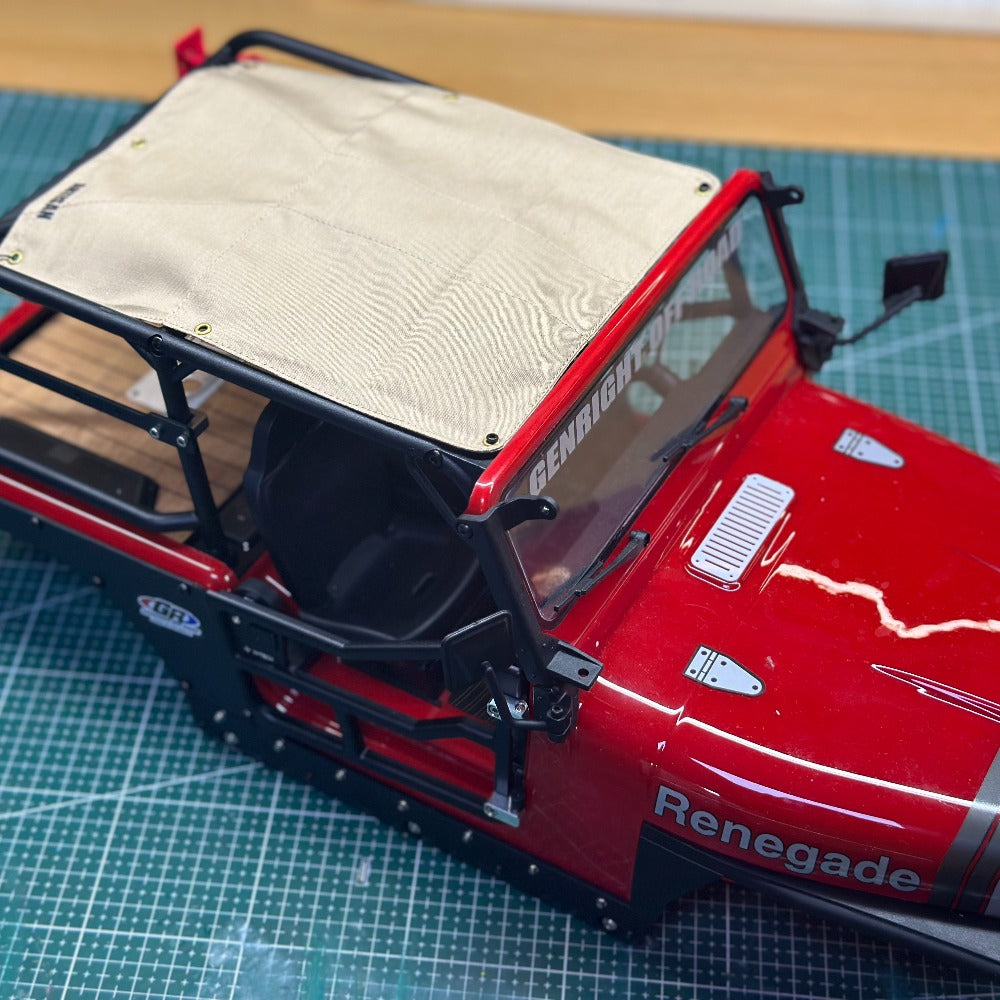 AXIALSCX10 CJ7 Rc Car Top Tarpaulin