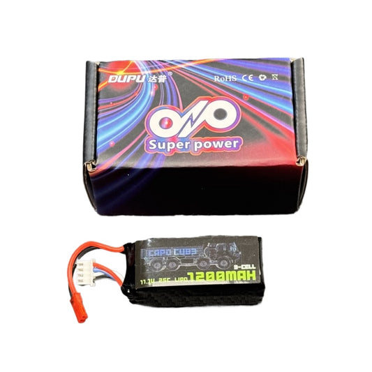 1200mAh 3S 25C Battery CUB3 capo 1/18 Tatra 8x8 Rc Tractor