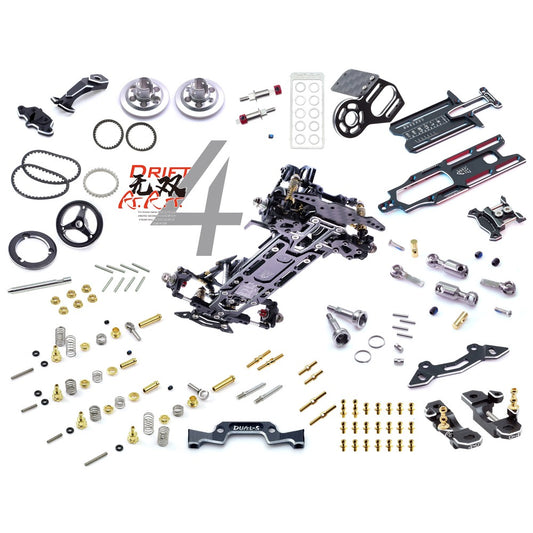 DRIFTART 4 Pre-assembled Frame for 1/24 Rc Drift Car 99140/99140 + 98205