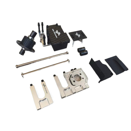 TRACTION HOBBY KING MOTOR KM 1/7 WRC Citroen C3 Rc Rally Car Center Differential Retrofit Kit