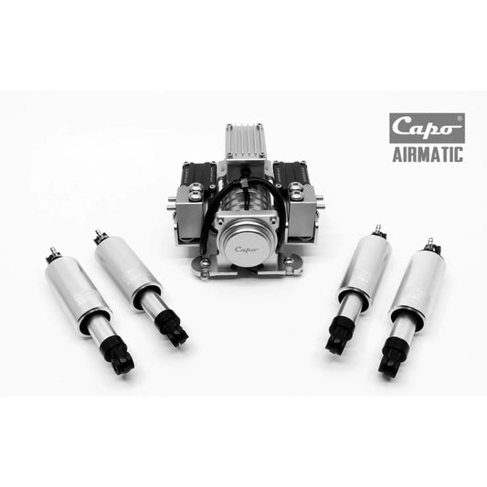 Capo Airmat Air Suspension Pneumatic Shock Absorber for Jkmax Jimney Samurai Rc Car CD158275AMTM