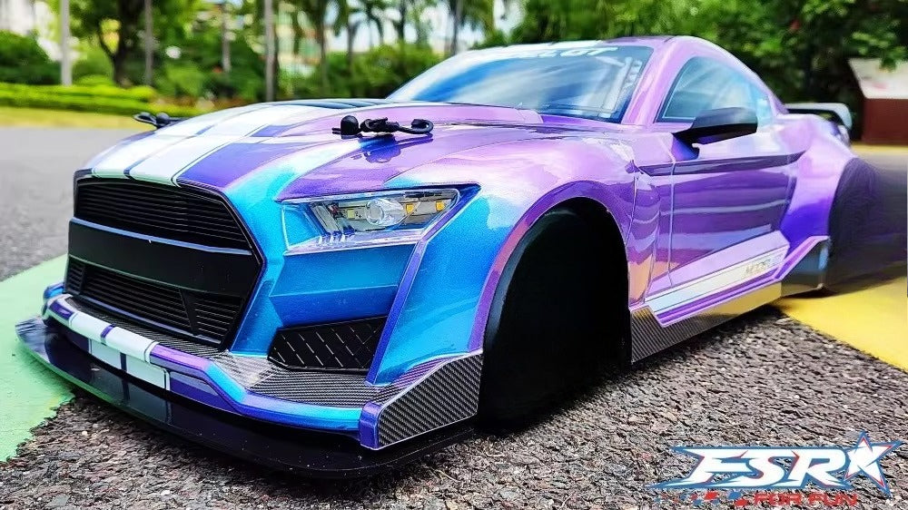 1/7 FSR FS Mustang GT 1/7 RC DRIFT CAR PC Case Wheelbase 410MM