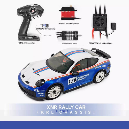 KKPIT XNR 1/7 Dakar Painted Rc Rally Car RTR