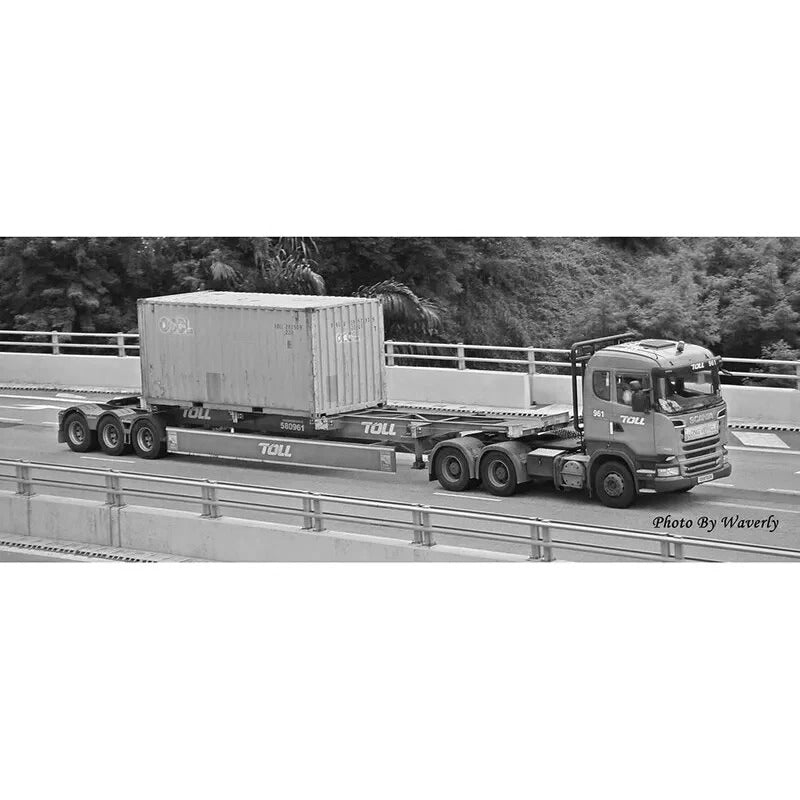 JXMODEL Double Semi-trailer for 1/14 Tamiya Rc Trailer Scania 770S MAN Actros 3363 Volvo