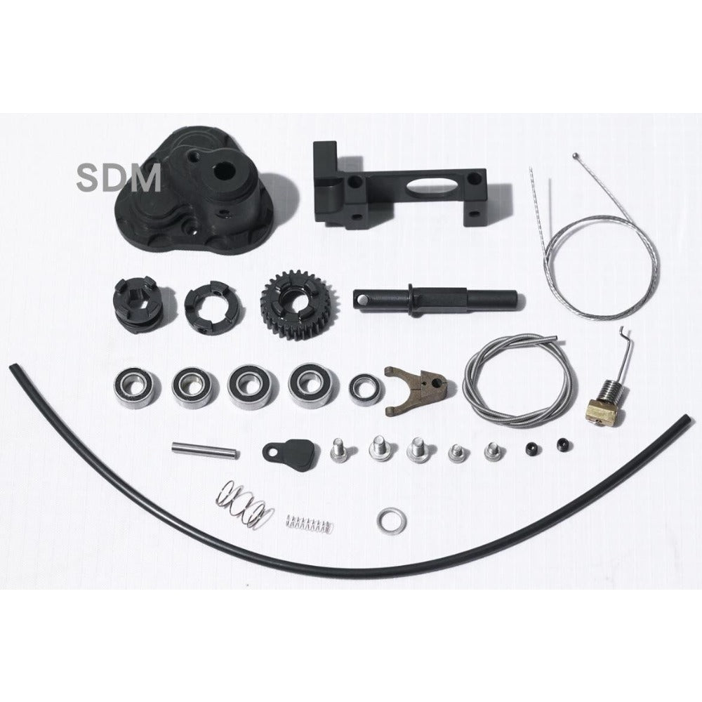 SDM TRX4 1/10 Rc Car Disconnect Drive Kit DIG Tank U-Turn Function