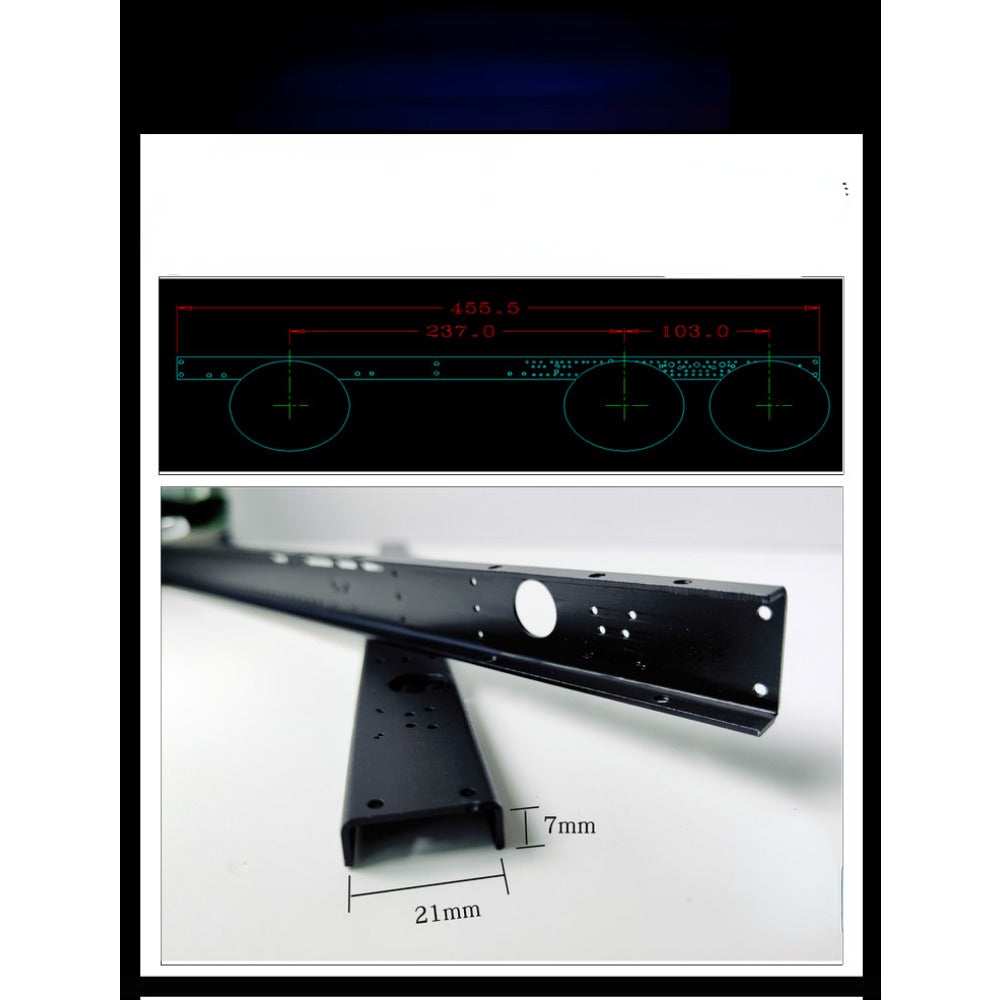 ABOVEBOARD HOBBY 1/14 Tamiya Rc Tractor 6X4 SCANIA Actros Volvo Electric Lift Suspension System Beam Combination Kit Assembly