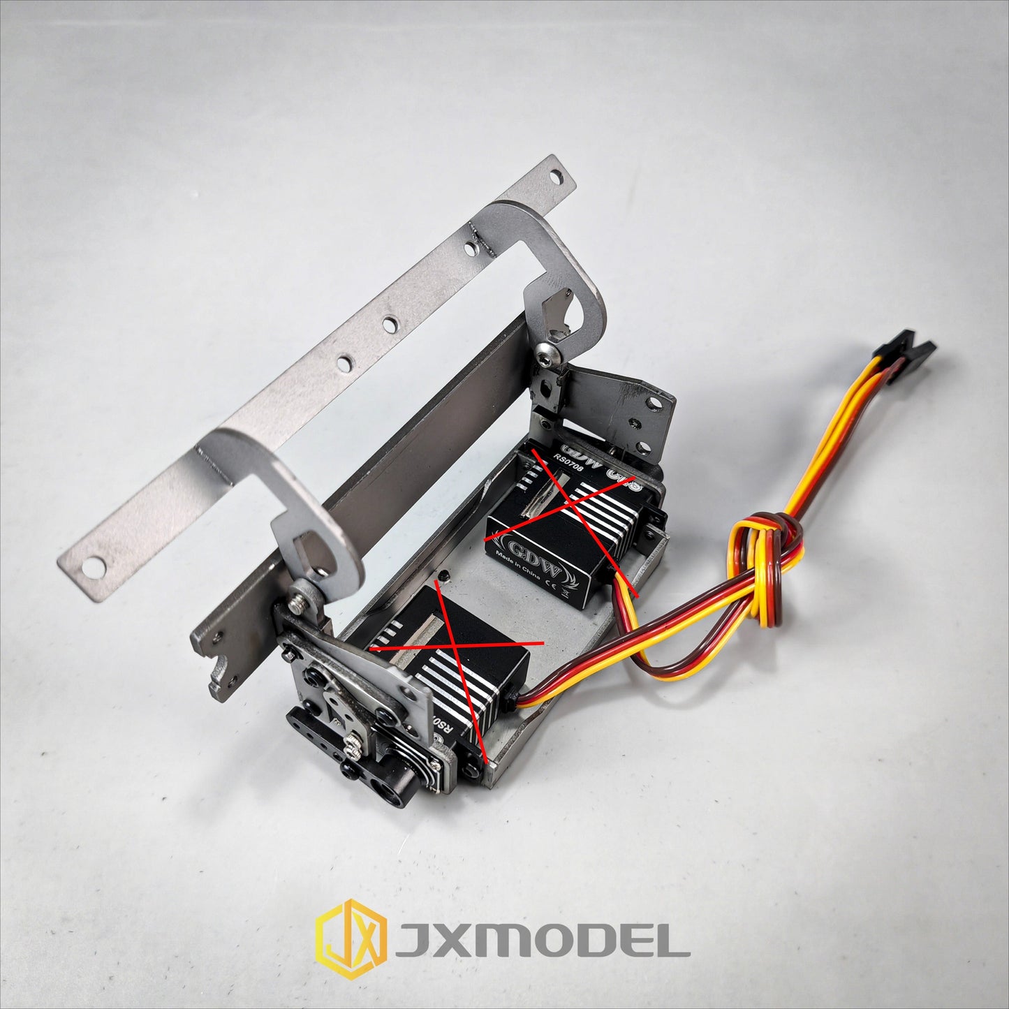 JXMODEL JX-F2000 1/14 MAN F2000 RC TRACTOR Cab Front Electronic Suspension Mounting Kit