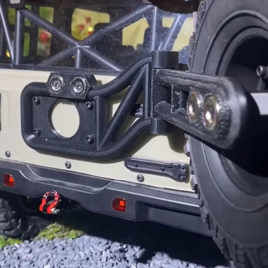 RLAARLO Mk07 1/7 Rc Car 3D Printing Magnetic Spare Tire Holder