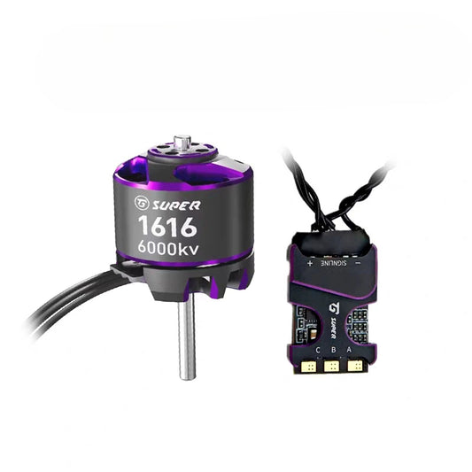 TG Super TGS 1616 External Rotor Brushless Motor ESC for 1/24 Rc Drift Car