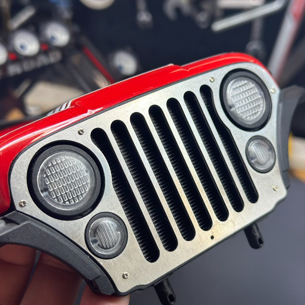 AXIALSCX10 CJ7 Rc Car Op Metal Front Face
