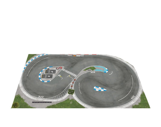 XLDRIFT MINIZ RW00 1/28 1/24 RC DRIFT CAR PVC Track Collection