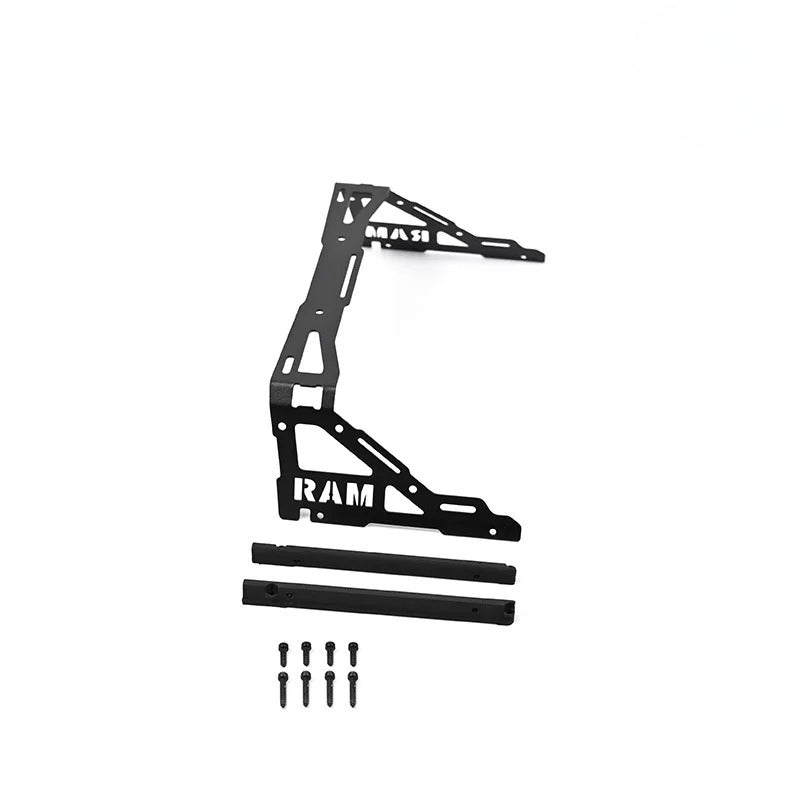 Traction Hobby KM RAM 1500 1/8 4wd Rc Car Op Parts Stainless Steel Black Painting Gantry Expansion Bracket