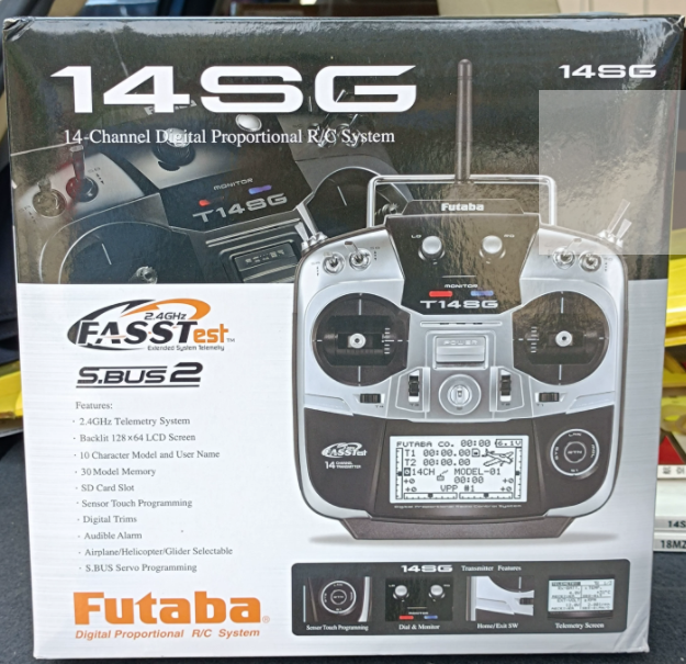 FUTABA T14SG Remote Transmitter R7008SB Receiver