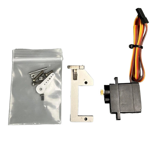 1/14 Tamiya GearBox Upgrade Metal Shift Bracket Plus with Servo BXZJ-TY-1